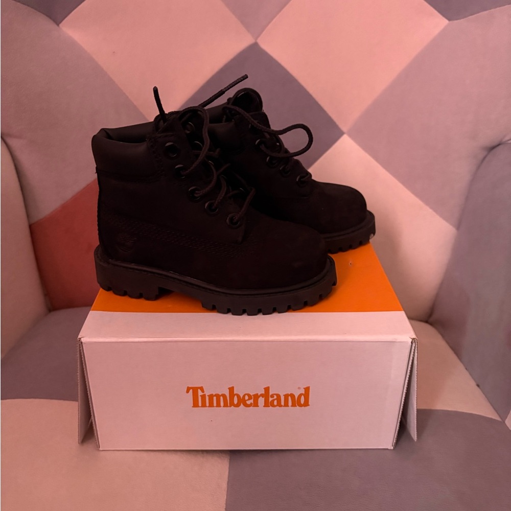 Timberland Toddler Black Boots